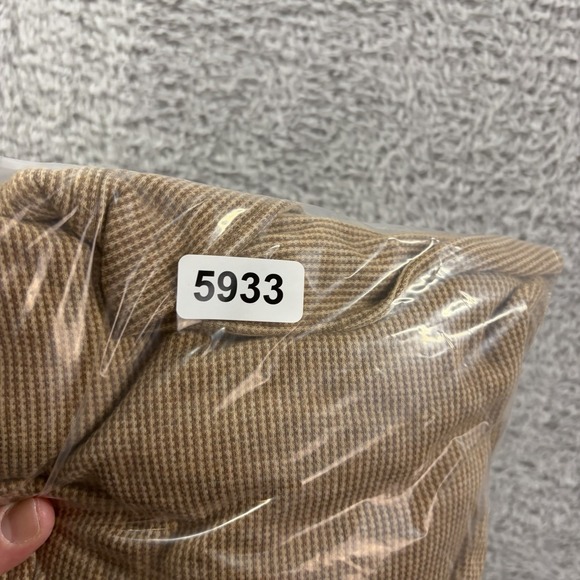 VINTAGE Polo Ralph Lauren Pocket Shirt mens XXL Brown Pattern Collar Pima Cotton - Picture 7 of 7